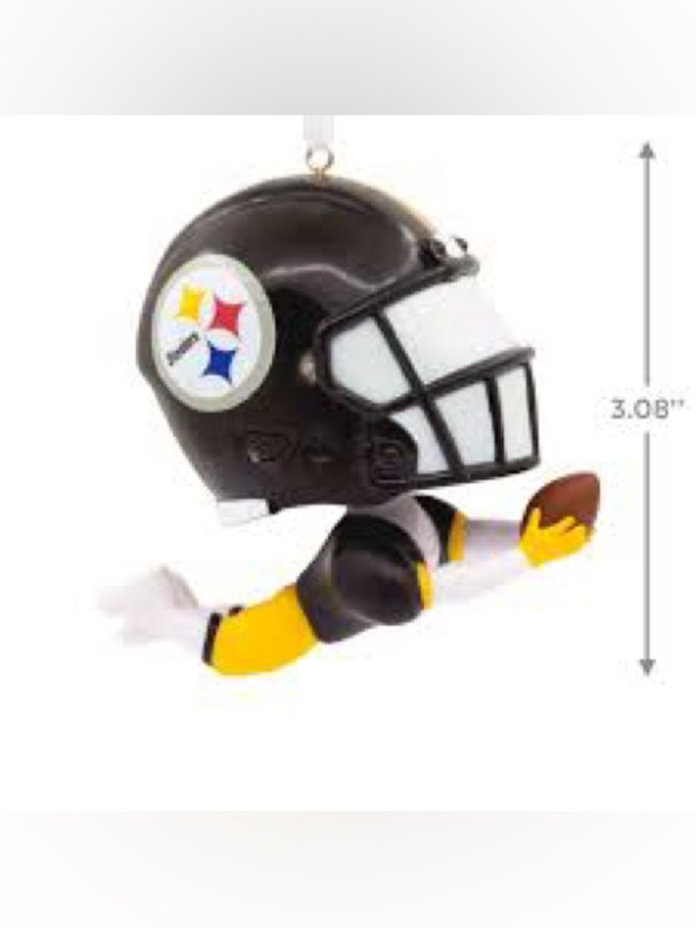 NFL Pittsburgh Steelers Bouncing Buddy Hallmark Ornament